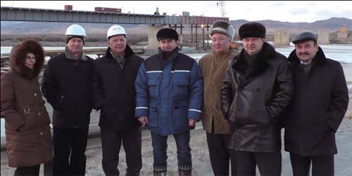 Рабочее совещание по реконструкции моста через Селенгу автодороги Улан-Удэ–Кяхта