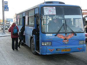До 23:00 будут работать муниципальные автобусы Иркутска