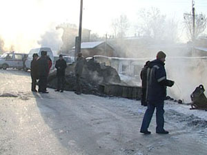 В Ново-Ленино авария на теплосетях  