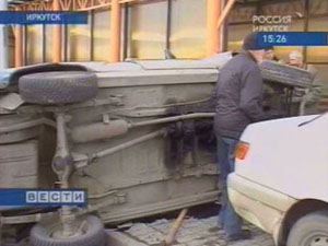 Один из водителей пострадал  в серьезном ДТП на Байкальской 