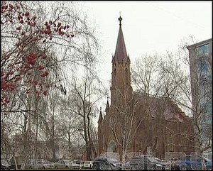 Польскией костел в Иркутске