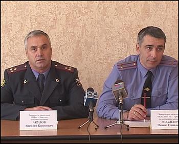 пресконференция милиции в Иркутске