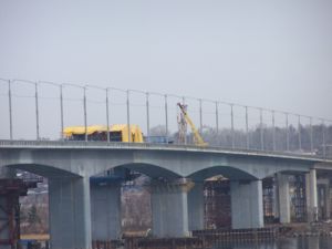Новый мост через Ангару