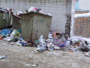 Новые мусорные контейнеры в Иркутске