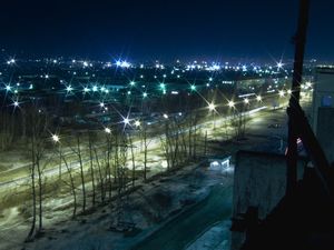 Ночной Иркутск