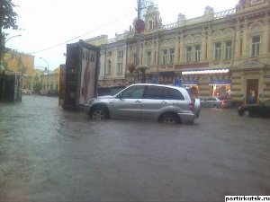 Потоп в Иркутске