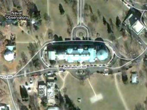 США рассекретили на Google Maps резиденцию вице-президентов