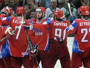 Чемпионат мира по хоккею выиграла сборная России
