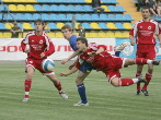 Матч в Новороссийске провели Футболисты 