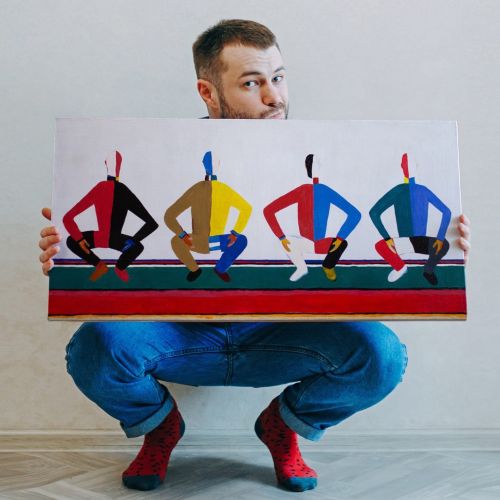 Художник из Братска Егор Шаров попал в шорт-лист премии музея имени Пушкина в Москве за сольный...